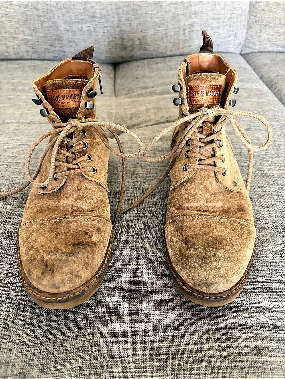 Steve Madden Men's Leather Boots US 11